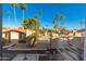 View of community pool from condo at 7920 E Arlington Rd # 2, Scottsdale, AZ 85250