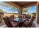 Relaxing patio with seating area and a grill at 846 N Pueblo Dr # 104, Casa Grande, AZ 85122