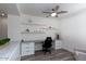 Home office with built-in shelves and desk at 862 E Gemini Pl, Chandler, AZ 85249