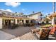 Large backyard with patio furniture and ample space for entertaining at 8915 N Invergordon Rd, Paradise Valley, AZ 85253