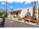 Relaxing backyard patio with seating and a tranquil atmosphere at 8915 N Invergordon Rd, Paradise Valley, AZ 85253