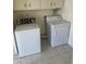 Laundry closet with washer and dryer hookups at 10630 W Roundelay Cir, Sun City, AZ 85351