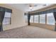 Spacious bedroom with neutral wall colors, carpet flooring, and window coverings at 12629 W Bajada Rd, Peoria, AZ 85383