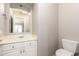 Clean bathroom with white vanity and toilet at 16205 S 7Th St, Phoenix, AZ 85048