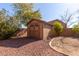 Well-maintained storage shed in backyard at 16205 S 7Th St, Phoenix, AZ 85048