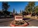 Breckenridge Townhomes entrance sign at 170 E Guadalupe Rd # 174, Gilbert, AZ 85234