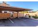 Covered carport parking for residents at 170 E Guadalupe Rd # 174, Gilbert, AZ 85234