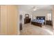 Main bedroom with dark wood furniture and tile flooring at 1745 N Terrace Cir, Casa Grande, AZ 85122