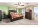 Bright bedroom with carpeted floor and ample closet space at 18475 W Via Del Sol --, Surprise, AZ 85387