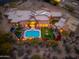 Grand estate featuring a pool, putting green, and basketball court at 23414 N 84Th Pl, Scottsdale, AZ 85255