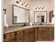 Bathroom with double vanity and ample counter space at 23414 N 84Th Pl, Scottsdale, AZ 85255