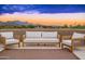 Enjoy breathtaking mountain views from this rooftop terrace at 23414 N 84Th Pl, Scottsdale, AZ 85255