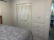 Bedroom with double bed and ample closet space at 2460 E Main St # N12, Mesa, AZ 85213