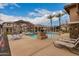 Inviting community pool with lounge chairs at 26015 N 53Rd Dr, Phoenix, AZ 85083