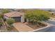 House with driveway and desert landscaping visible from above at 28226 N Crook Ct, Rio Verde, AZ 85263