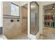 Spa-like bathroom with walk-in shower and large closet at 3560 E Ironside Ln, Gilbert, AZ 85298