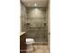 Updated bathroom with a large walk-in shower at 4200 N Miller Rd # 112, Scottsdale, AZ 85251