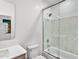 Modern bathroom with a bathtub and glass shower at 4220 N 32Nd St # 32, Phoenix, AZ 85018