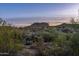 Desert landscape with distant mountain views at 4332 S Primrose Dr, Gold Canyon, AZ 85118