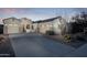 Two-car garage and front yard view of home at 4332 S Primrose Dr, Gold Canyon, AZ 85118