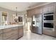 Kitchen with stainless steel appliances and island at 4332 S Primrose Dr, Gold Canyon, AZ 85118