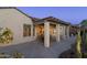 Covered patio with seating area and desert views at 4332 S Primrose Dr, Gold Canyon, AZ 85118