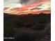 Vibrant sunset over the desert landscape at 4332 S Primrose Dr, Gold Canyon, AZ 85118