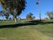 Landscaped golf course with mature trees at 5110 E Edgewood Ave, Mesa, AZ 85206