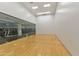 Indoor racquetball court with hardwood floors at 7161 E Rancho Vista Dr # 3002, Scottsdale, AZ 85251