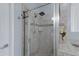 Large walk-in shower with glass enclosure at 7206 W Wood St, Phoenix, AZ 85043