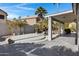 Large backyard patio with a view of the pool at 810 S Lagoon Dr, Gilbert, AZ 85233