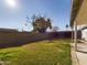 Large grassy backyard with a block wall for privacy at 8623 W Athens St, Peoria, AZ 85382