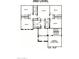 Second floor plan with bonus room and multiple bedrooms at 10110 W Redbird Rd, Peoria, AZ 85383