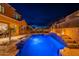 Resort-style pool with water features and patio at 10110 W Redbird Rd, Peoria, AZ 85383