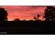 Dramatic sunset view from the property at 10629 W Willow Creek Cir, Sun City, AZ 85373