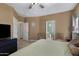 Main bedroom with ensuite bathroom and ample closet space at 1361 E Martha Dr, Casa Grande, AZ 85122