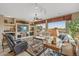 Relaxing living room with large windows and golf course view at 18137 N Estrella Vista Dr, Surprise, AZ 85374