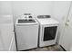 Bright laundry room with Samsung washer and dryer at 18803 N 16Th Pl, Phoenix, AZ 85024