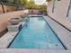 Relaxing rectangular pool, perfect for lounging and entertaining at 18803 N 16Th Pl, Phoenix, AZ 85024