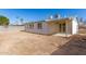 The spacious backyard features a blank canvas for personalization and outdoor enjoyment at 1940 S Coconino Dr, Apache Junction, AZ 85120