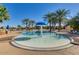 Refreshing community pool with a fun water feature at 20652 N Wishing Well Ln, Maricopa, AZ 85138