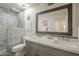 Modern bathroom with double vanity and walk-in shower at 23219 N 41St St, Phoenix, AZ 85050