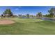 Scenic golf course with a pond and lush green at 25636 S Howard Dr, Sun Lakes, AZ 85248