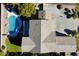 House with pool and landscaped yard, seen from above at 306 E Dennisport Ct, Gilbert, AZ 85295