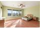 Main bedroom with wood floors and expansive window views at 31617 N 168Th St, Rio Verde, AZ 85263