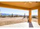 Covered patio with mountain views and desert landscape at 31617 N 168Th St, Rio Verde, AZ 85263