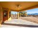 Covered patio with mountain views at 31617 N 168Th St, Rio Verde, AZ 85263