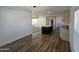 Light and bright dining area adjacent to kitchen at 318 S Ellsworth Rd, Mesa, AZ 85208