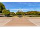 Outdoor basketball court with markings at 3326 E Ivyglen Cir, Mesa, AZ 85213