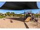 Playground with slides and play structures at 3326 E Ivyglen Cir, Mesa, AZ 85213